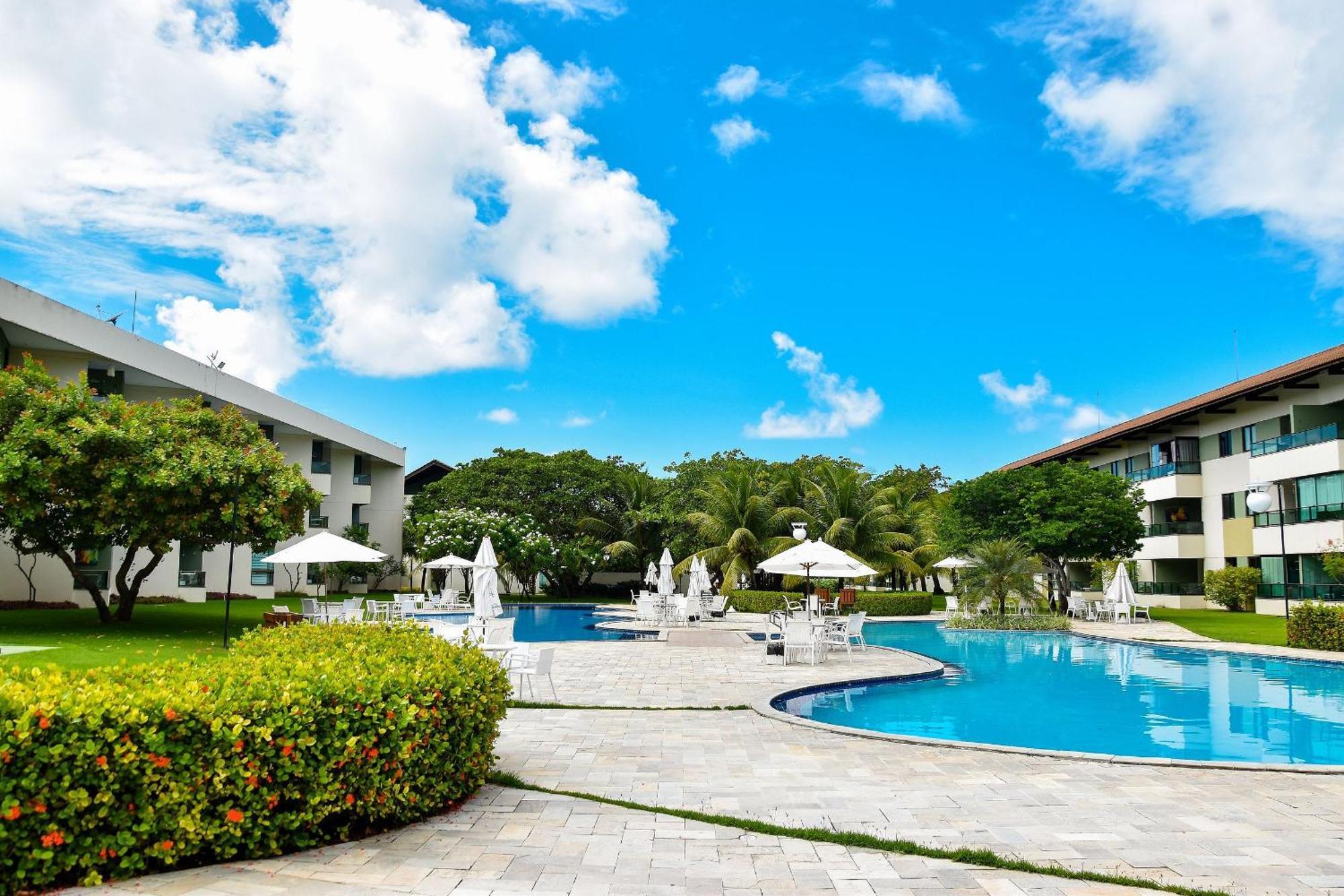Carneiros Beach Resort Flat Terreo 2 Quartos Прая-дус-Карнейрус Екстер'єр фото
